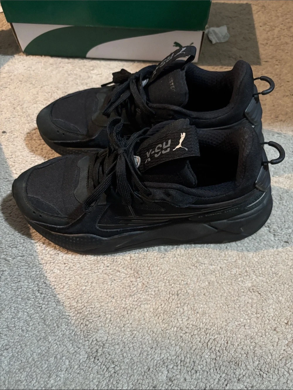 Puma RS-X Men’s Black Casual Sneakers